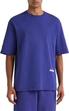 Diadora Legacy II Embroidered Cotton Graphic T-Shirt in Navy at Nordstrom, Size Xx-Large