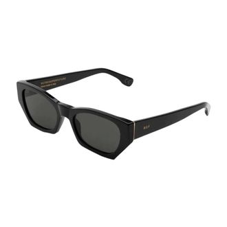 Retro Superfuture Sunglasses, male, Black, Size: ONE SIZE Amata Sunglasses