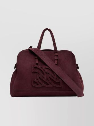 Casadei suede shoulder bag
