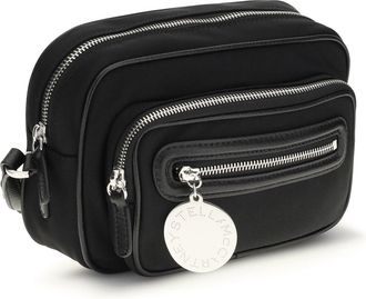 Stella McCartney Womens Dartmoor Shoulder Bag Econyl Ultra Black Polyamide