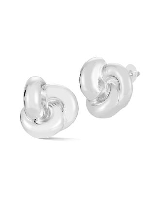 Glaze Jewelry Plated Love Knot Statement Stud Earrings