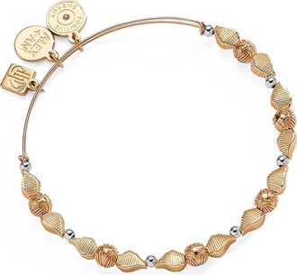 Alex and Ani Harry Potter Golden Snitch Beaded Bangle Bracelet in Two Tone at Nordstrom