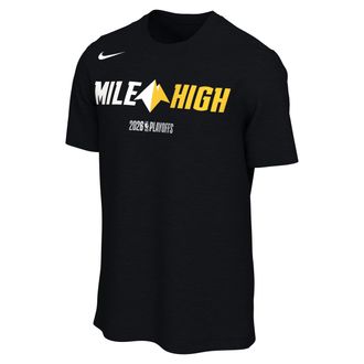 Nike Denver Nuggets Nike Mens Basketball T-Shirt in Black | JF1825-010