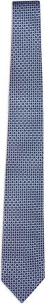 Ferragamo Carato Tie - male - Ferragamo - Ties - Blue - ONE SIZE - Accessories