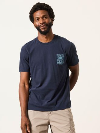 Fat Face FatFace Navy Windermere Graphic T-Shirt