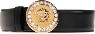 Versace Cintura con fibbia Medusa - Nero
