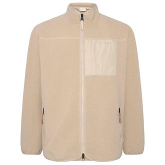 Knowledge Cotton Apparel Everyday Adv. Nordic Light Zip FL Fleecejacke f&uuml;r Herren | beige