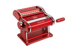 Marcato Atlas 150 Pasta Machine with Cutter, Hand Crank, and Instructions, Made in Italy in Red at Nordstrom