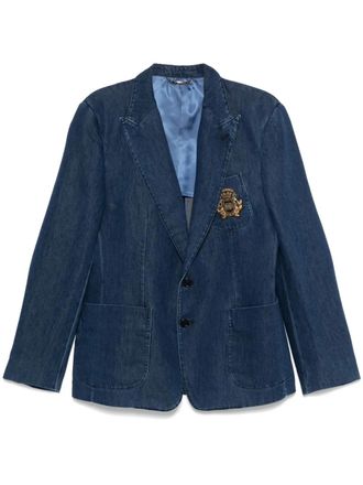 Dolce & Gabbana Denim blazer - Blauw