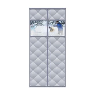 OEM Cortina T&eacute;rmica Para Puerta De 90 X 210 Cm, Magn&eacute;tica, Aislante Del Fr&iacute;o Y Del Calor, Sin Necesidad De Taladrar, Impermeable, Apta Para Mascotas, Aisl