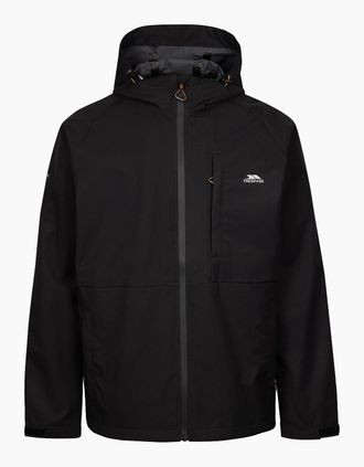Trespass Mens Trespass Mens Ferryhill Waterproof Jacket - Black - Size: Regular/36