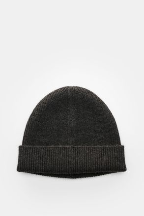 Braun Hamburg Men - Cashmere beanie anthracite mottled