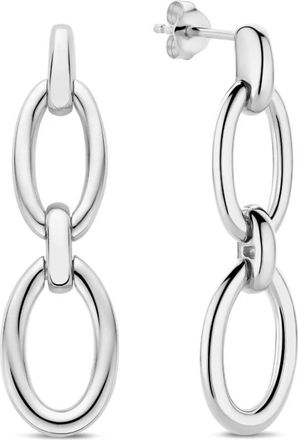 Parte Di Me Accessoires, Dames, Grijs, ONE Size, Bibbiena Poppi Clara Oorbellen