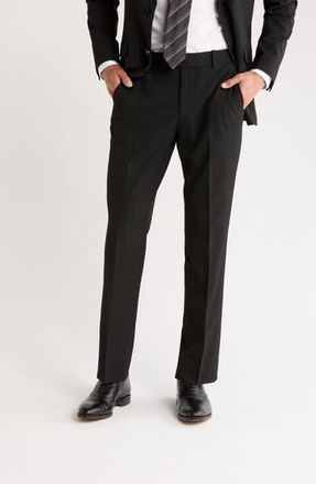 Nordstrom Rack Trim Fit Suit Separates Trousers in Black at Nordstrom Rack, Size 34 X 34