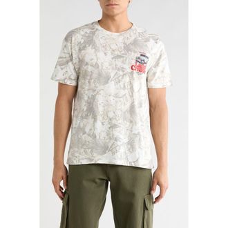 Goodie Two Sleeves Toyota Land Cruiser Camo T-Shirt in White at Nordstrom Rack, Size Xx-Large