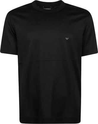 Emporio Armani Travel Essential T-shirt - Heren - T-shirts - Zwart - M - Tops