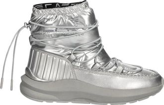 Emporio Armani Snow Boots - Dames - Winterlaarzen - Grijs - 37 1/3 EU - Leer - Schoenen