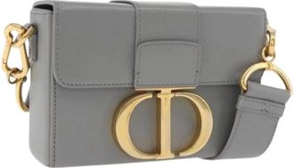 Dior Pre-owned Vintage Schoudertas - Dames - Vintage Schoudertas - Grijs - ONE Size - Leer - Vintage