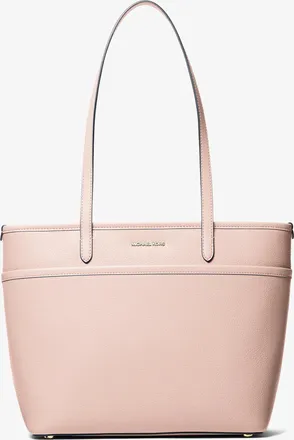 Michael Kors Marlowe Medium Pebbled Leather Pocket Tote Bag
