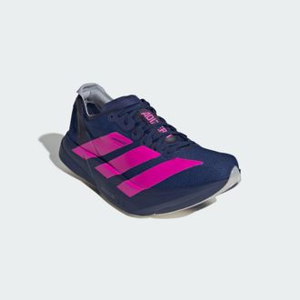 adidas adidas Performance Mens Adizero Adios Pro 4 BMW Berlin Marathon 2025 shoes - Blue & Red - Size UK 7.5