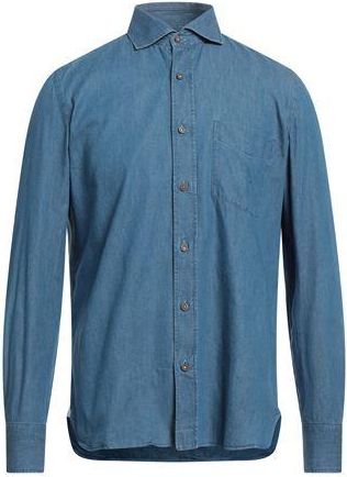LUIGI BORRELLI NAPOLI TOPWEAR - Denim shirts sur YOOX.COM