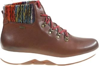 Gabor Waterdichte Wandelschoen - Dames - Veterlaarzen - Bruin - 37 EU - Leer - Schoenen