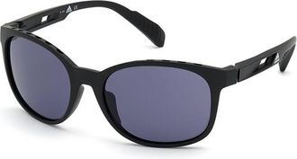 Adidas Sport SP0011 02A Mens Sunglasses Black Size 58