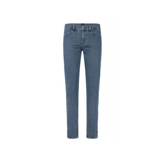 HUGO BOSS Jeans, Dames, Blauw, L, Katoen, Delaware 3-1 Slim Fit Broek