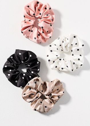 Natasha Polka Dot Scrunchie