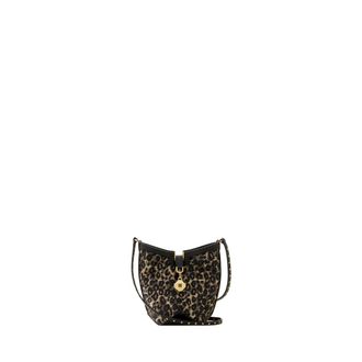 Lanvin Catch By Lanvin Small Raffia Bucket Bag in Beige at Nordstrom