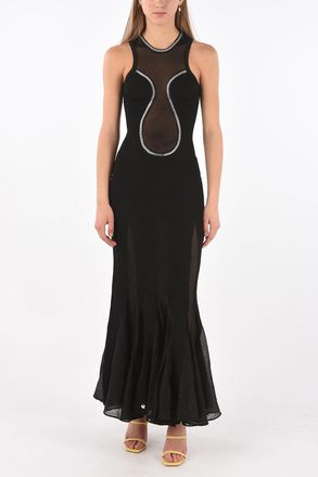 Philipp Plein Dress CRYSTAL with Sheer Details Philipp Plein