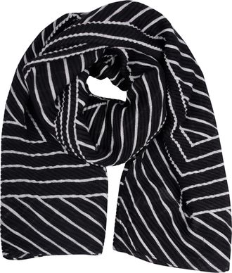 Capelli Modeschal CAPELLI NEW YORK, Damen, schwarz combo, Obermaterial: 100% Polyester, Modet&uuml;cher Modeschal