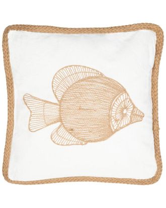 Safavieh Nilam Fish Pillow