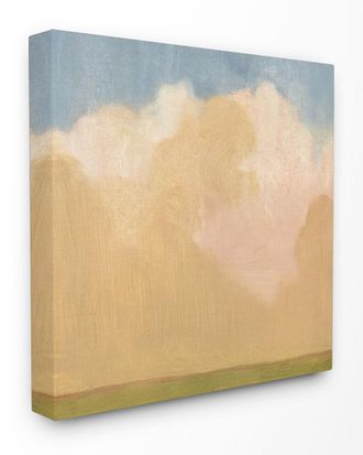 Stupell Industries Painted Fields Clouds Farm By Emma Scarvey Canvas Art