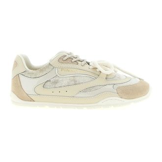 Pinko Pinko, Schoenen, Dames, Wit, 37 EU, Leer, Yulia 01 sneaker