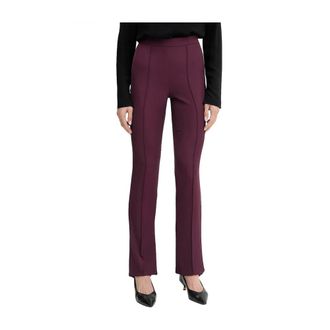 Patrizia Pepe Dames, Broeken, Paars, Maat: M Poliester
