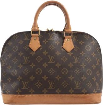Louis Vuitton Pre-owned Handbags, female, Brown, Size: ONE SIZE Pre-owned Vintage Monogram Handbag