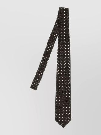 Tom Ford silk tie polka dot pattern design