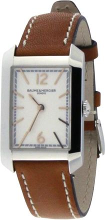 Baume & Mercier Hampton 10472 Quartz Horloge - Dames - Horloges - Bruin - ONE Size - Accessoires