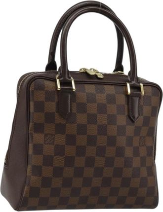 Louis Vuitton Triana Bag Damier Brown Canvas Handbag (Pre-Owned)