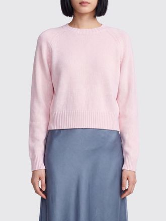 Allude Girocollo in cashmere a maniche lunghe con fondo a costine
