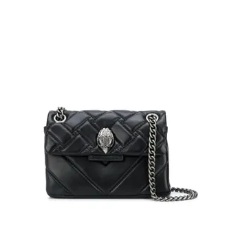 Kurt Geiger Tassen, Dames, Zwart, ONE Size, Leer, Shoreditch Schoudertas