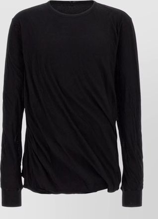 Rick Owens twisted long-sleeve t-shirt
