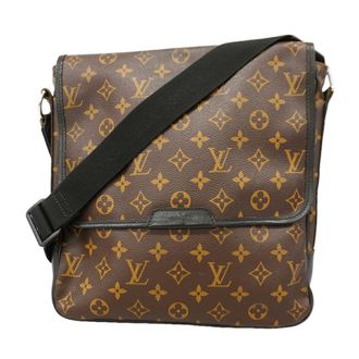 Louis Vuitton Black Brown Shoulder Bag (Pre-Owned)