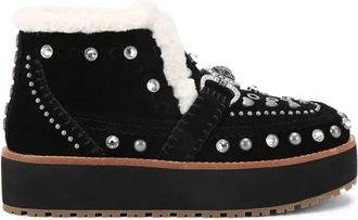 Kurt Geiger Mansion Cosy Boot - Dames - Winterlaarzen - Zwart - 37 EU - Leer - Schoenen