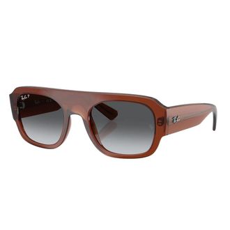 Ray-Ban Rb 2218 Zonnebrillen - unisex - Zonnebrillen - Bruin - 55 MM - Accessoires