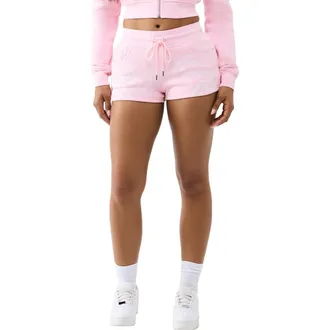 True Religion Embroidered Tiger Joey Shorts in Orchid Pink at Nordstrom, Size Xx-Large