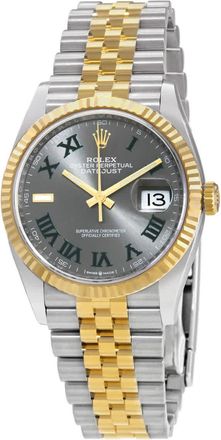 Rolex Datejust 36 Automatic Chronometer Grey Dial Watch 126233GYRJ