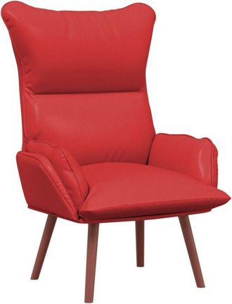 vidaXL Relaxing Chair Red 69 x 74 x 93 cm Faux leather Vidaxl