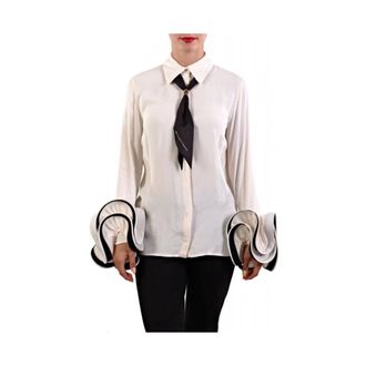 Elisabetta Franchi Donna, Camicette, Bianco, M, new